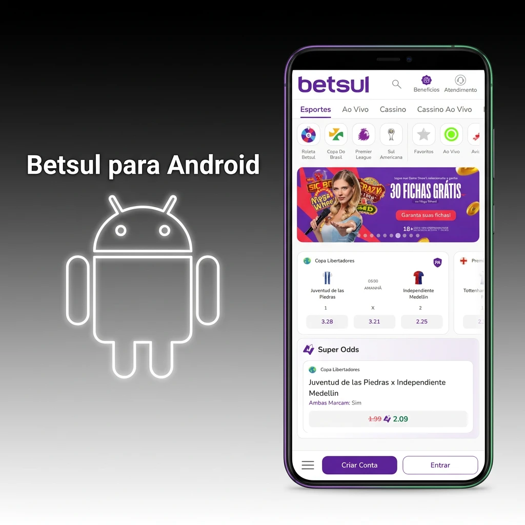 Betsul para Android