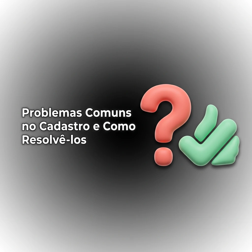 Problemas Comuns no Cadastro e Como Resolvê-los
