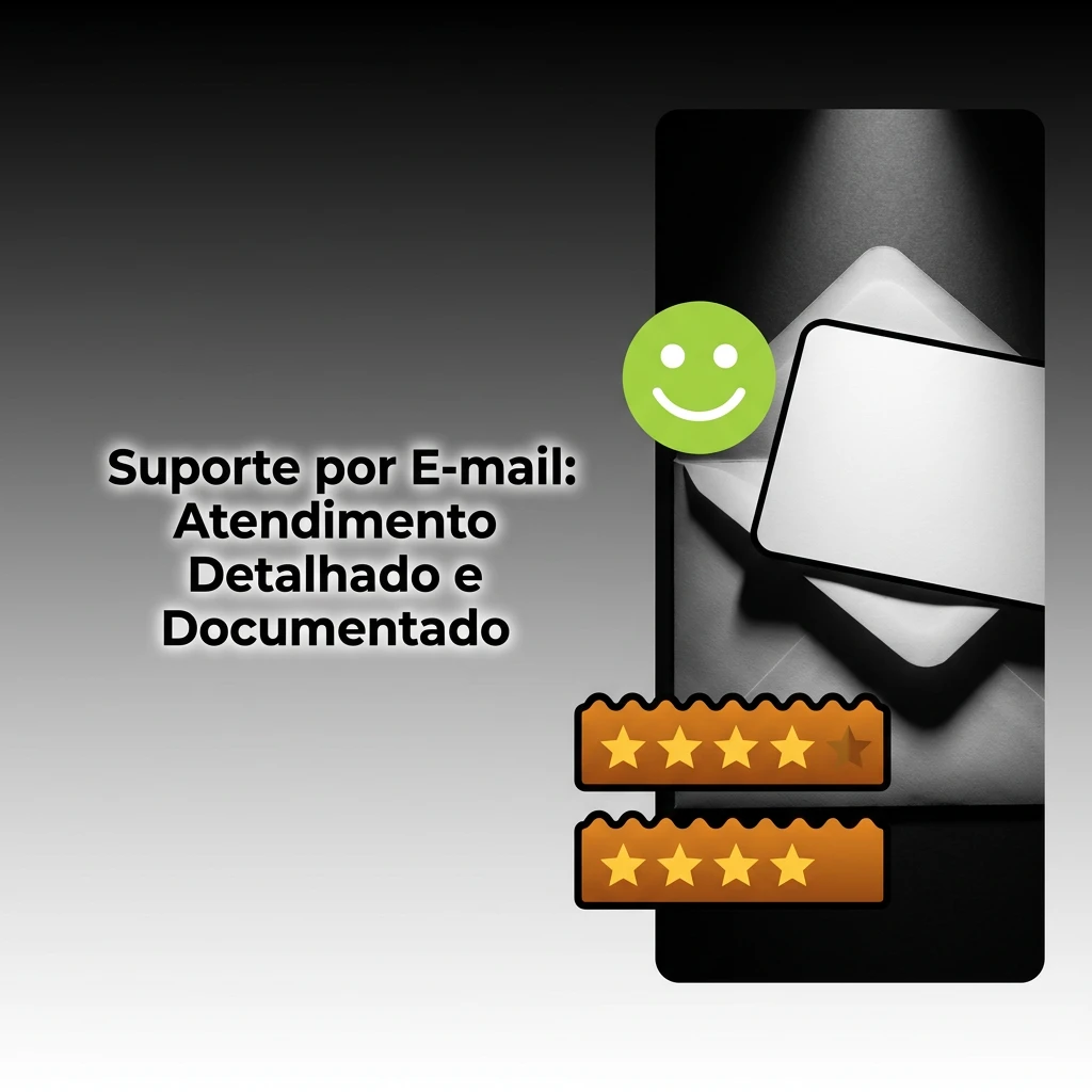 Suporte por E-mail: Atendimento Detalhado e Documentado