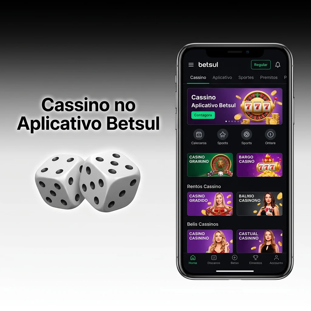 Cassino no Aplicativo Betsul
