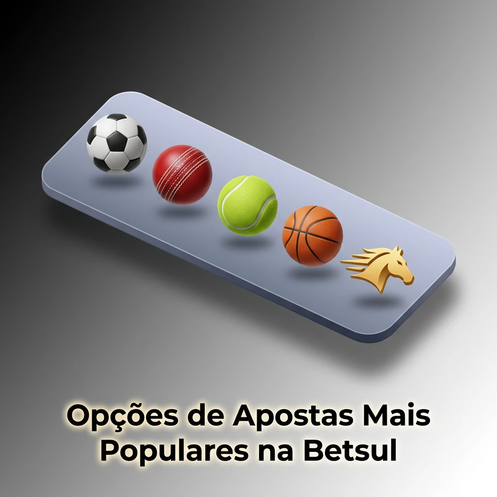 Opções de Apostas Mais Populares na Betsul