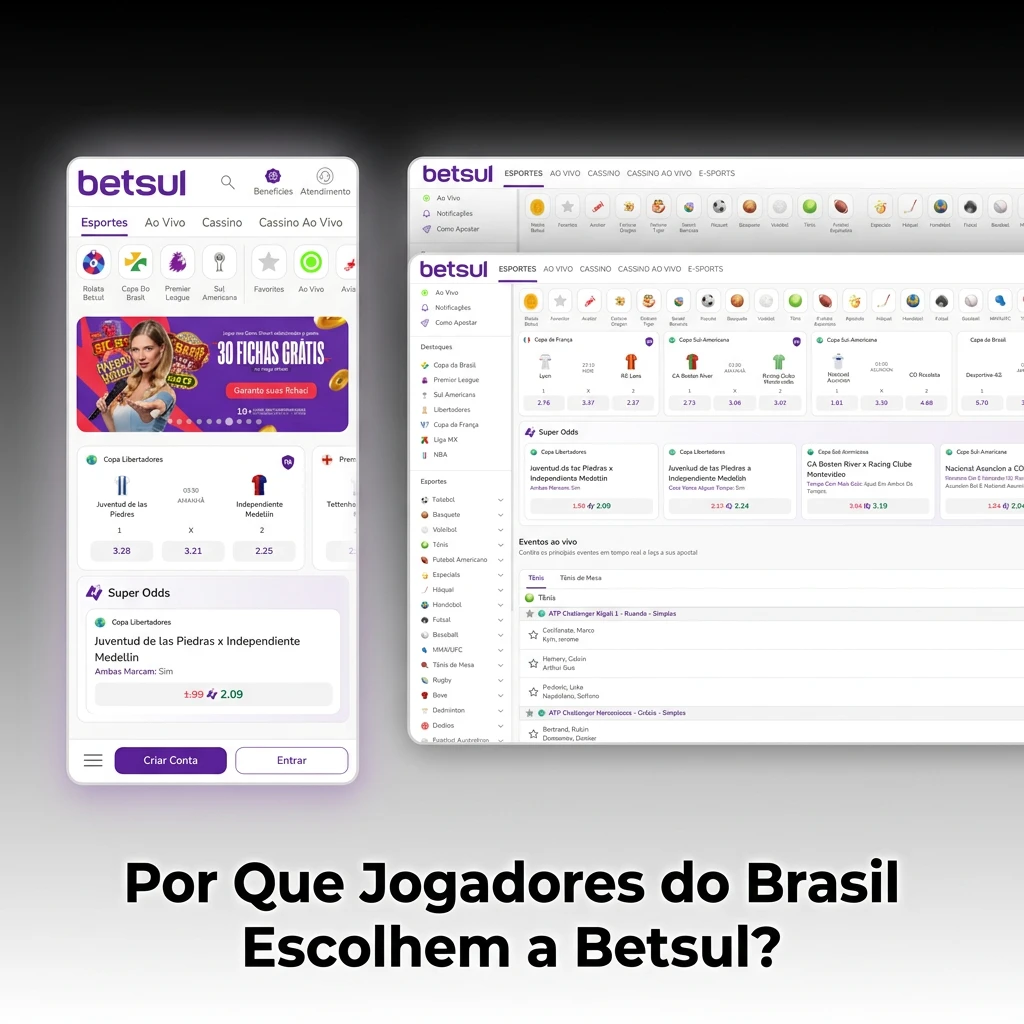 Por Que Jogadores do Brasil Escolhem a Betsul?