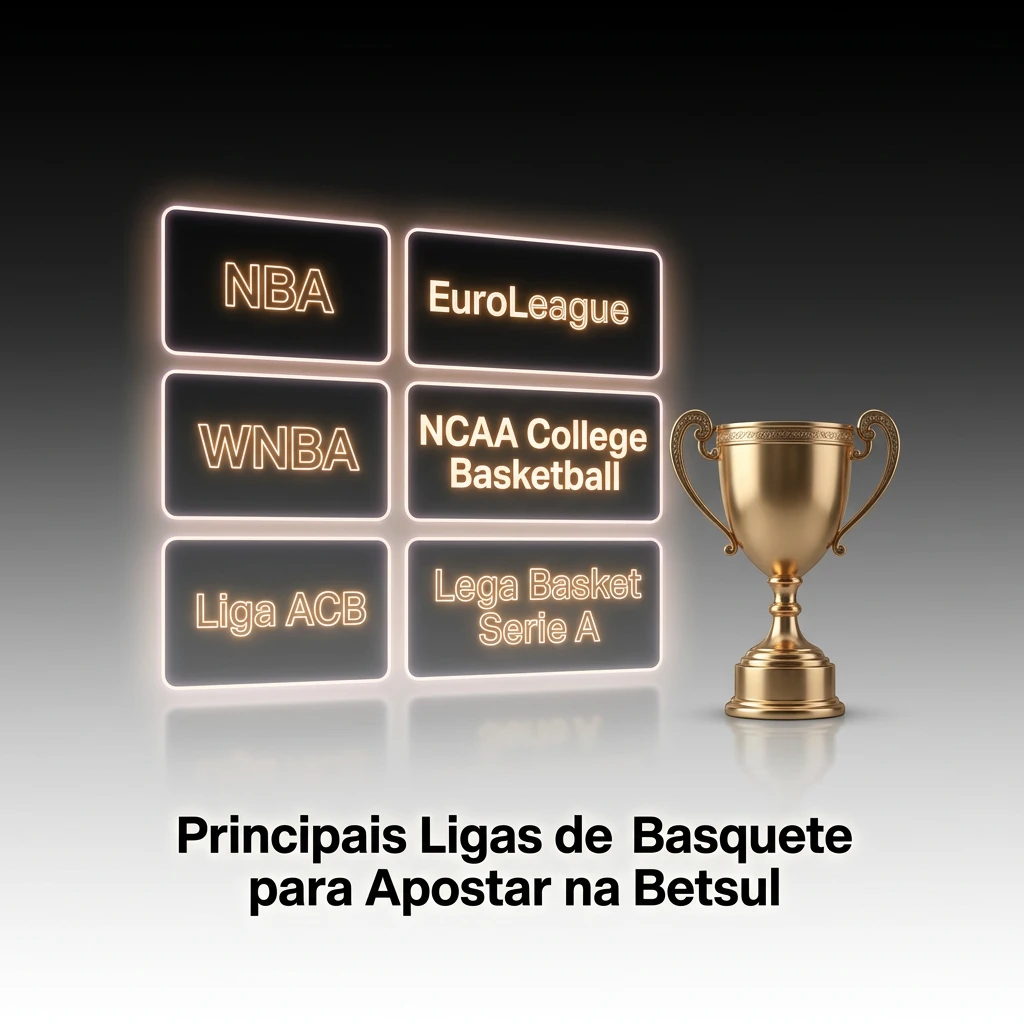 Principais Ligas de Basquete para Apostar na Betsul