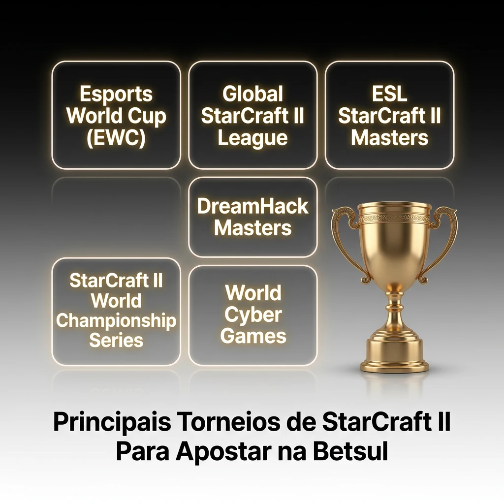 Principais Torneios de StarCraft II Para Apostar na Betsul