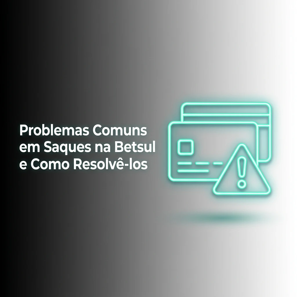 Problemas Comuns em Saques na Betsul e Como Resolvê-los