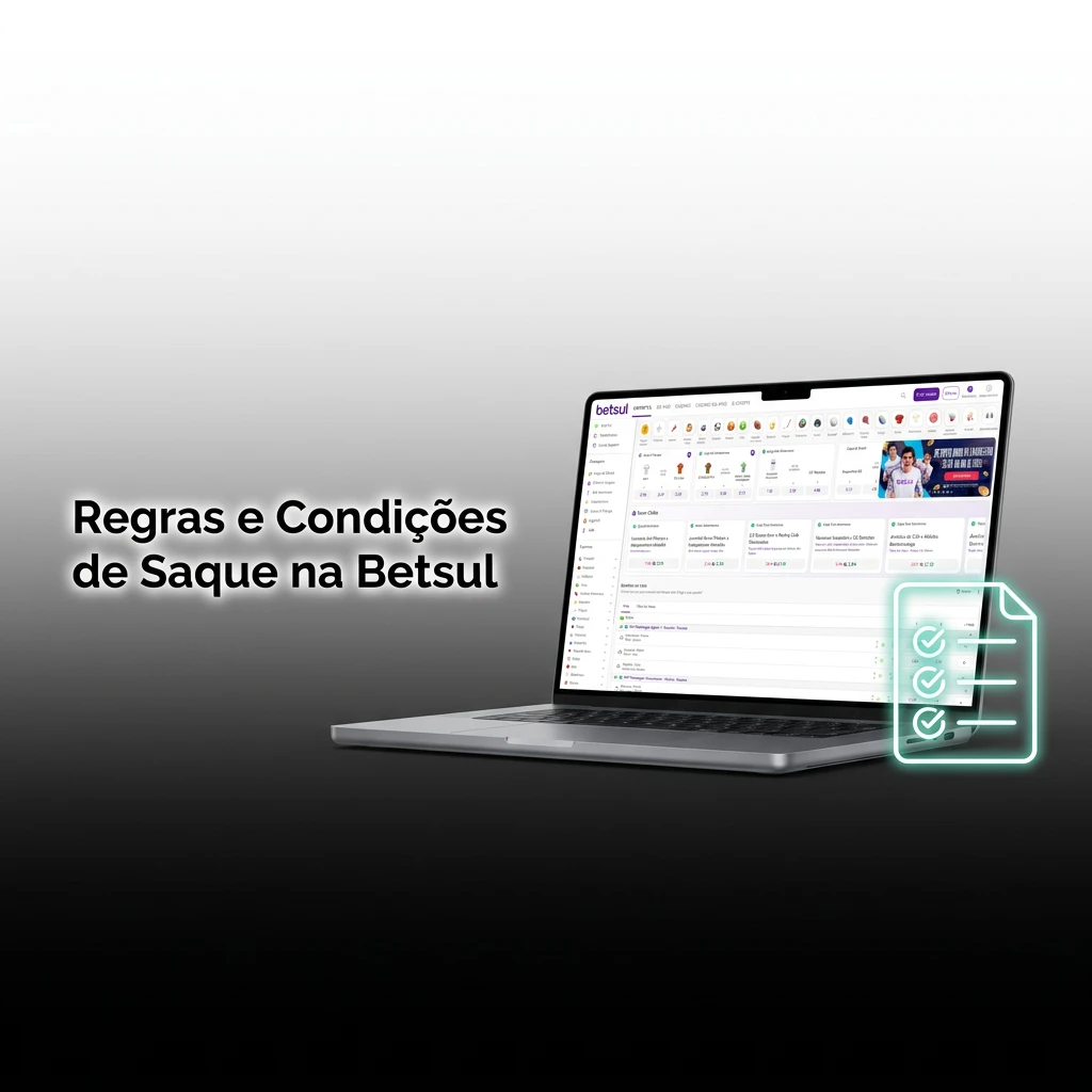 Regras e Condições de Saque na Betsul
