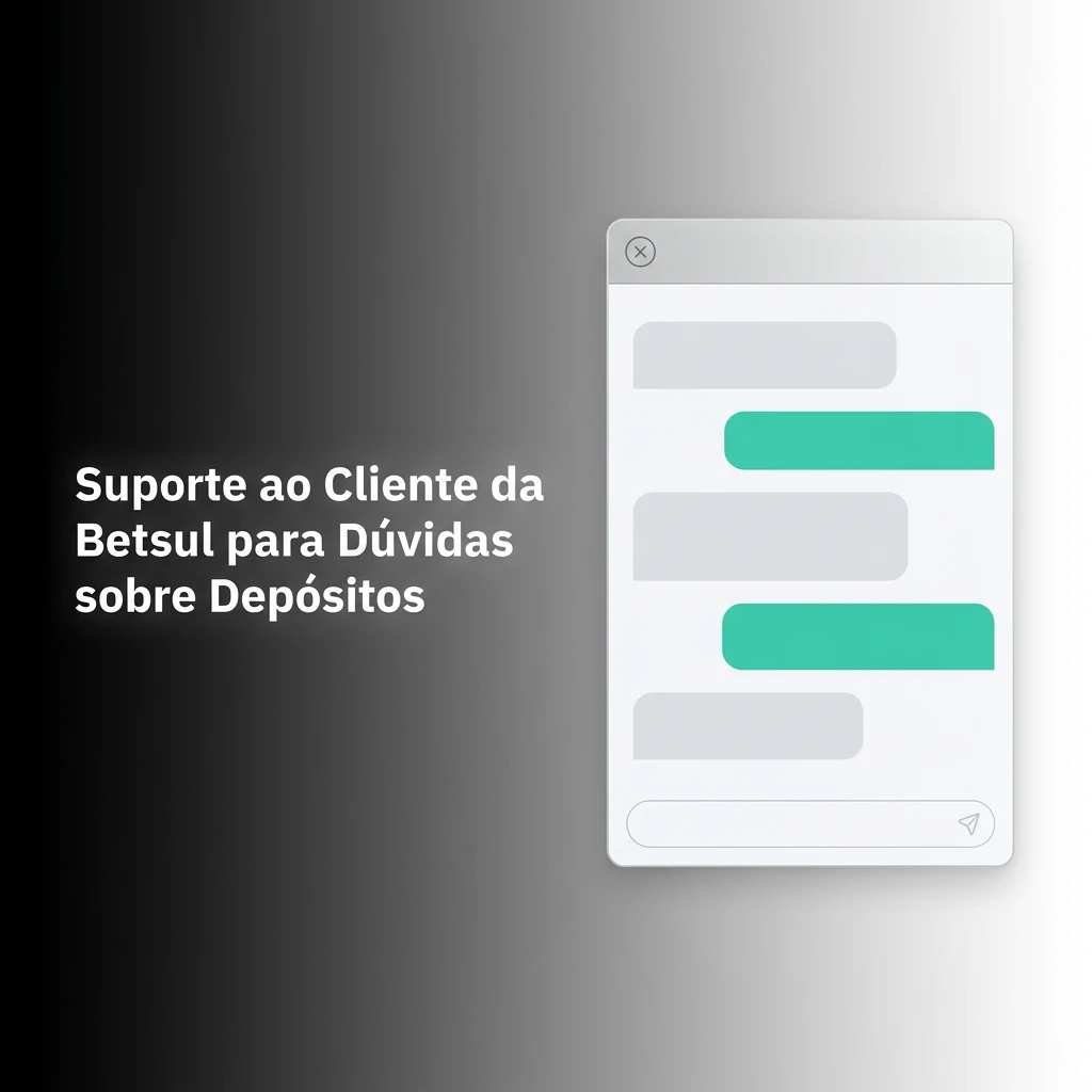 Suporte ao Cliente da Betsul para Dúvidas sobre Depósitos
