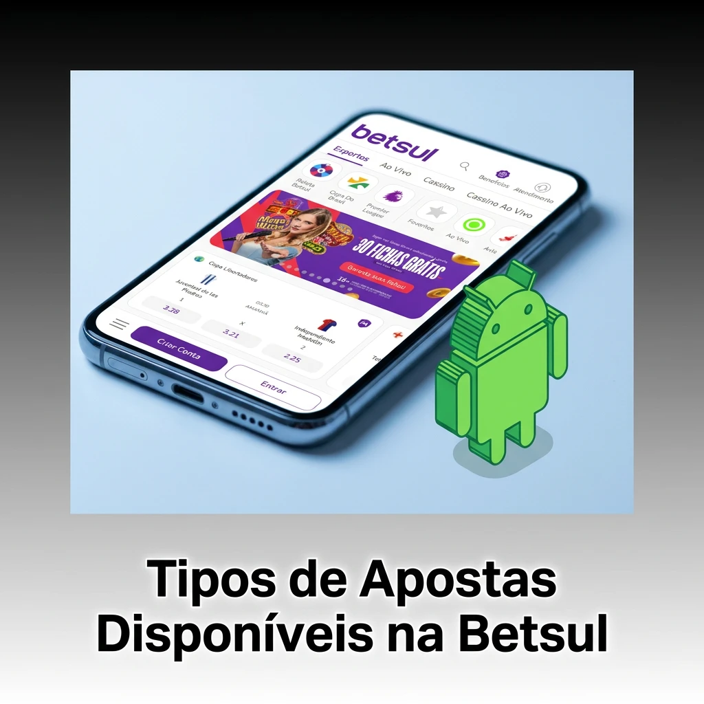Tipos de Apostas Disponíveis na Betsul
